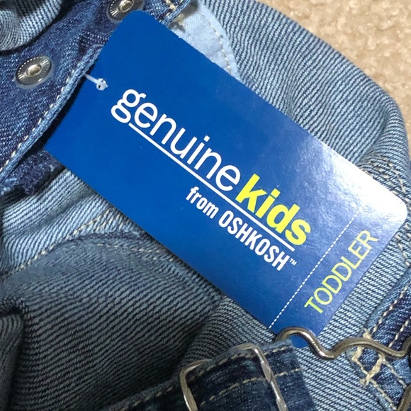 NWT OshKosh denim overalls - Picture 4 of 9